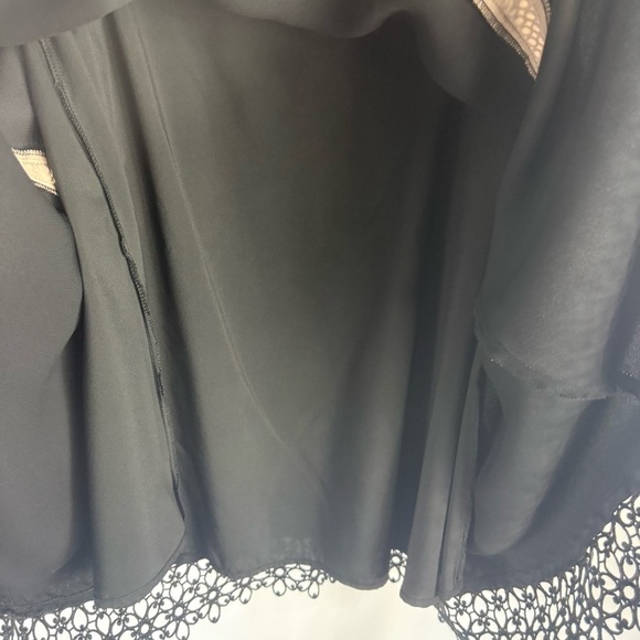 Shani  Lace-Trim Crepe Fit & Flare Dress size:USA 10 - Picture 10 of 17